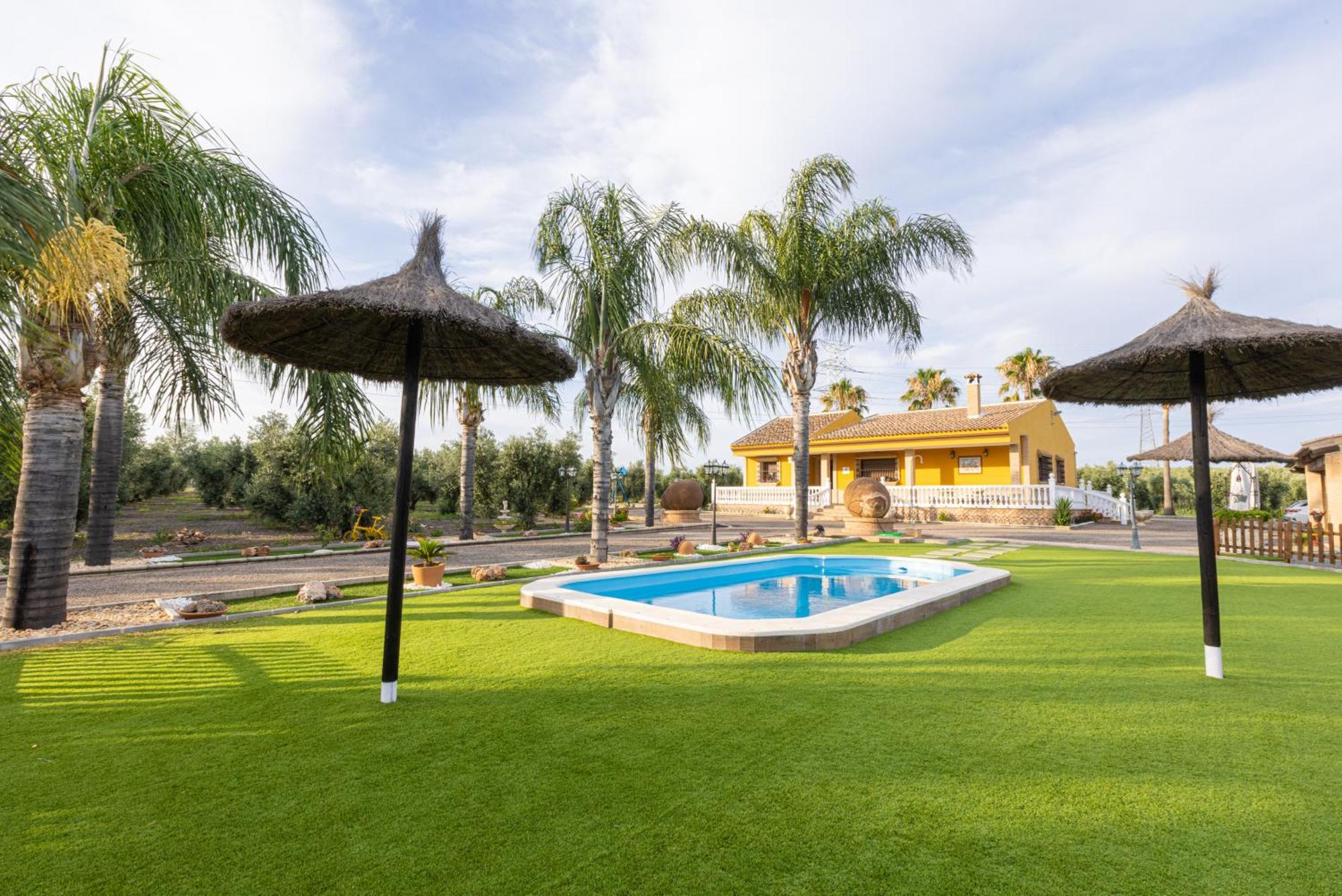 Casa Rural En El Entorno De Donana Villa Hinojos Bagian luar foto