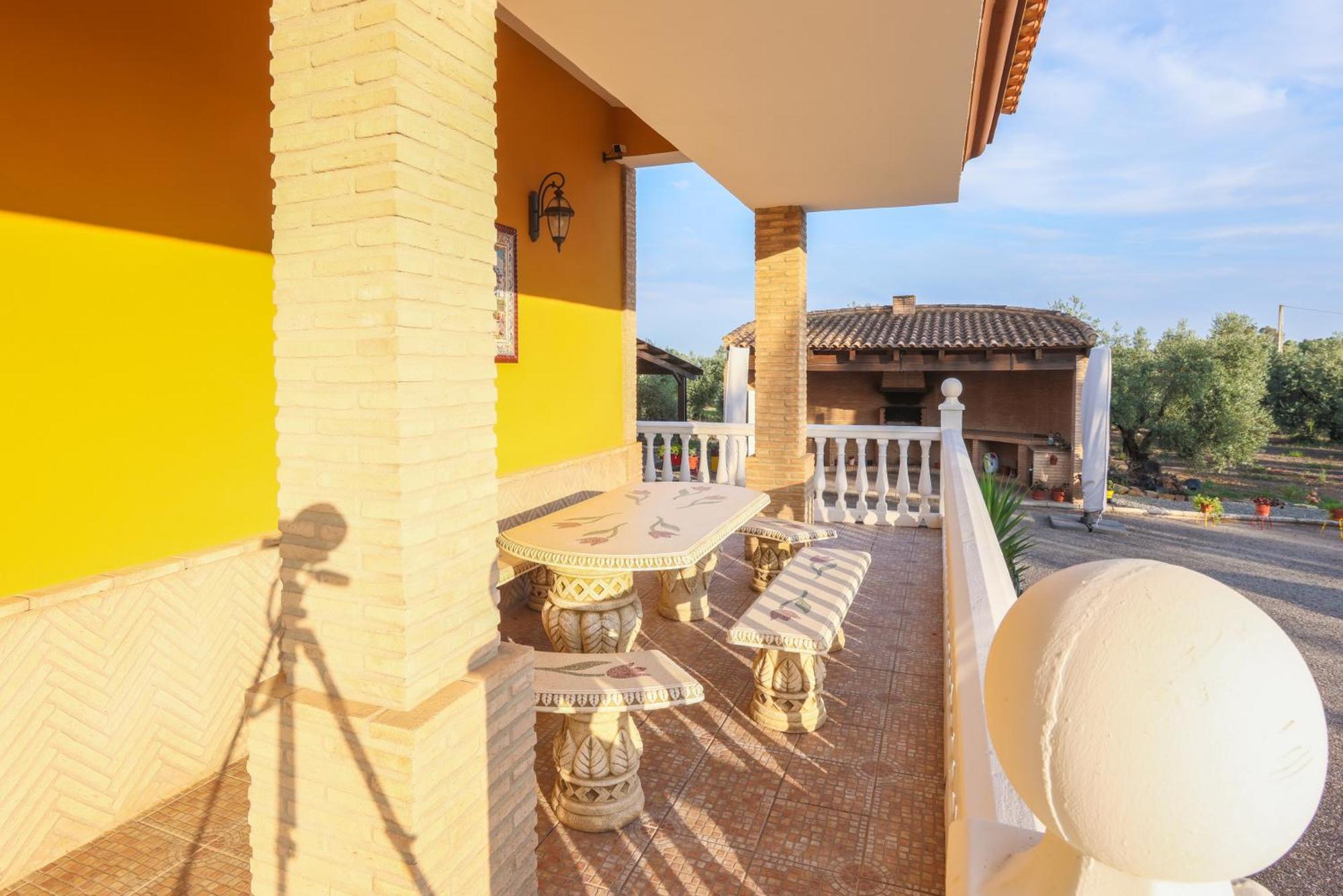 Casa Rural En El Entorno De Donana Villa Hinojos Bagian luar foto