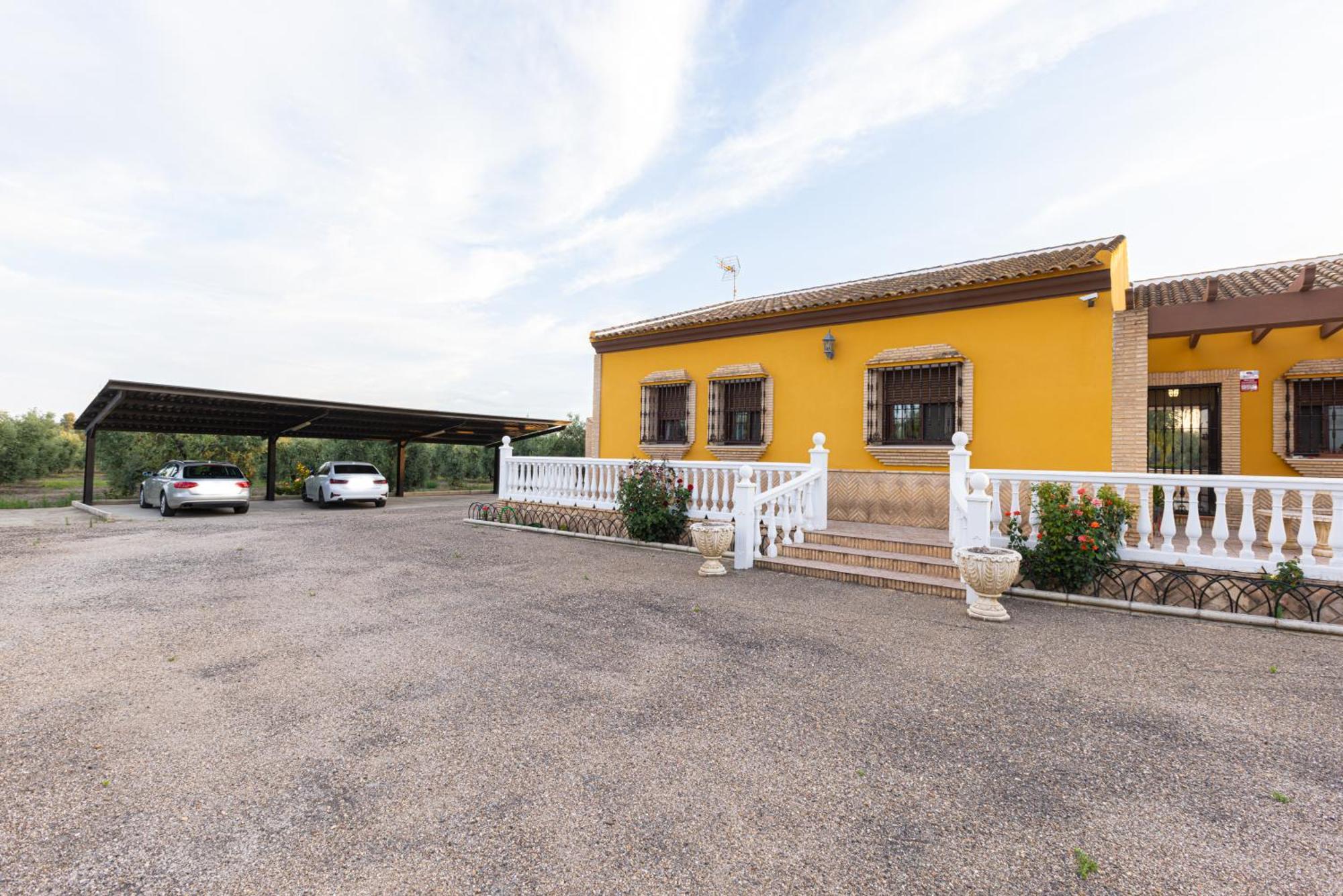 Casa Rural En El Entorno De Donana Villa Hinojos Bagian luar foto