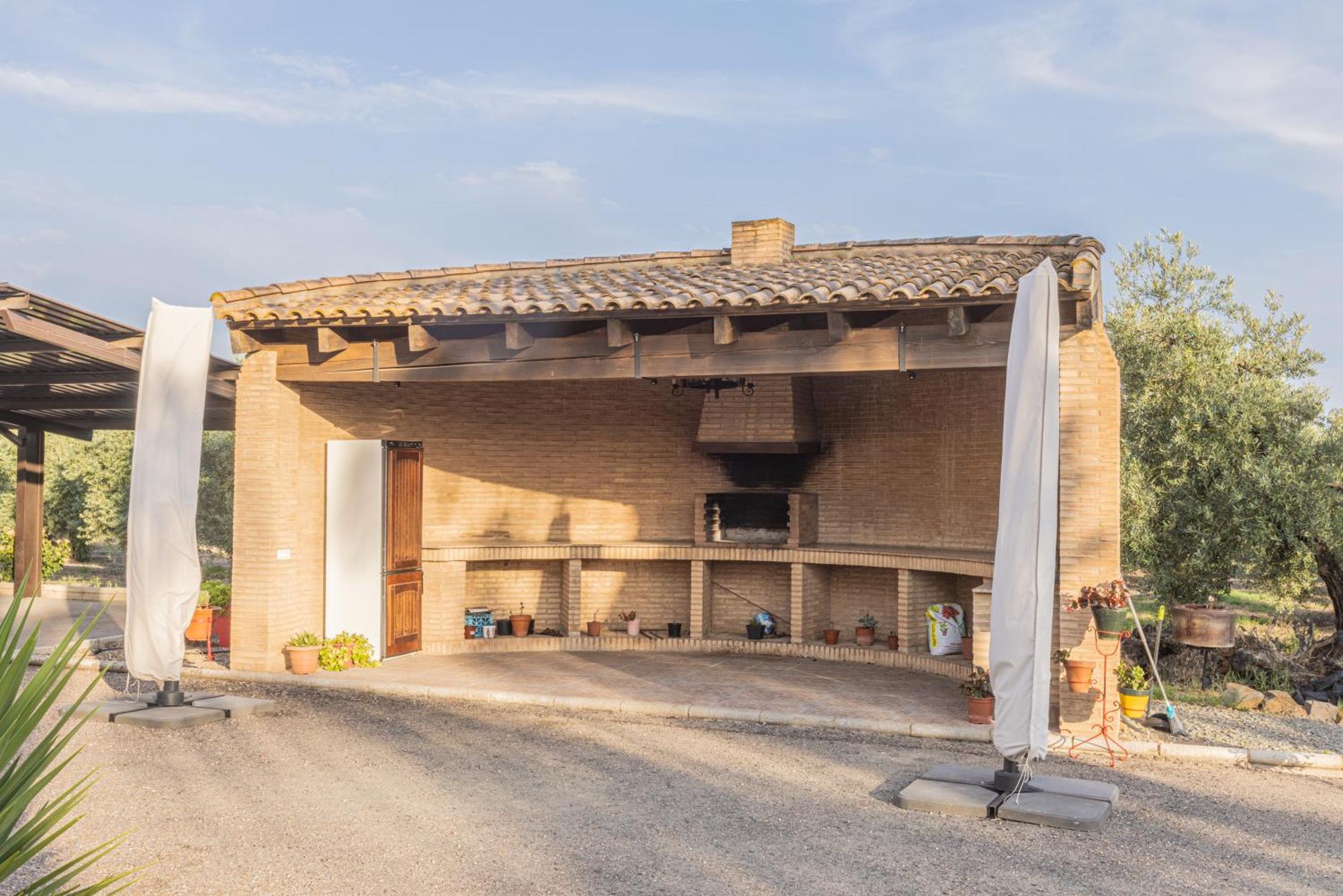 Casa Rural En El Entorno De Donana Villa Hinojos Bagian luar foto